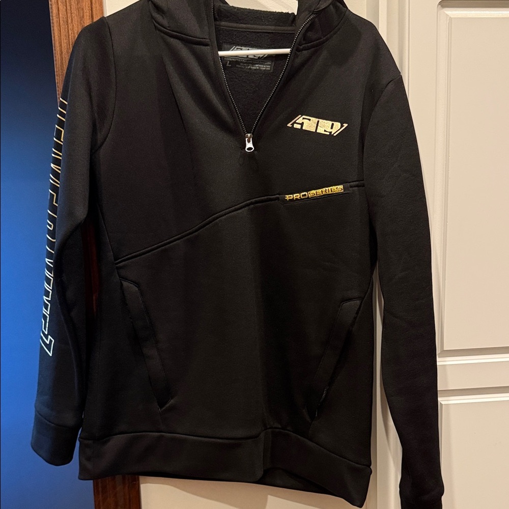 Black 509 Half-Zip Hoodie